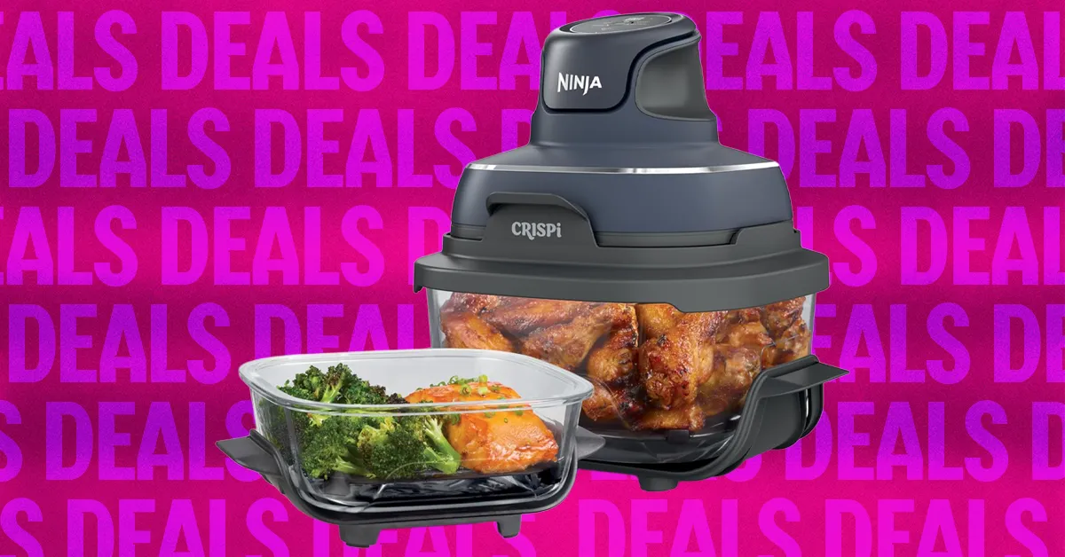 Super Savings on This Unique Air Fryer That Cooks Food in Heatproof Glass Super Savings on This Unique Air Fryer That Cooks Food in Heatproof Glass